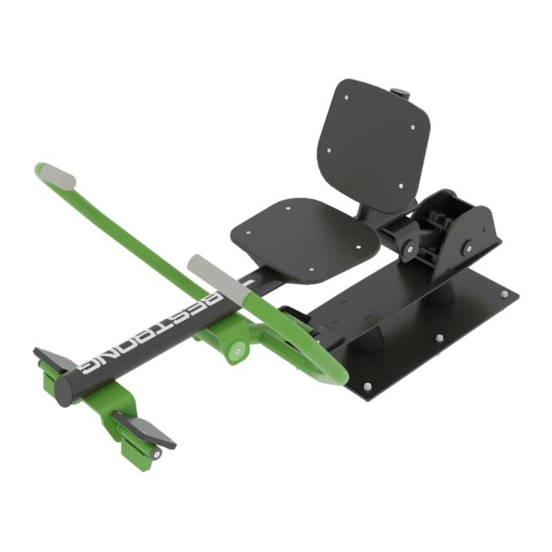 Rudergerät für das Training der Beinmuskelatur