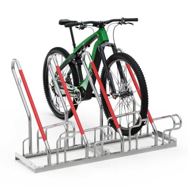 Fahrradständer Premium für Reifenbreiter 350 mm mit Fahrrad