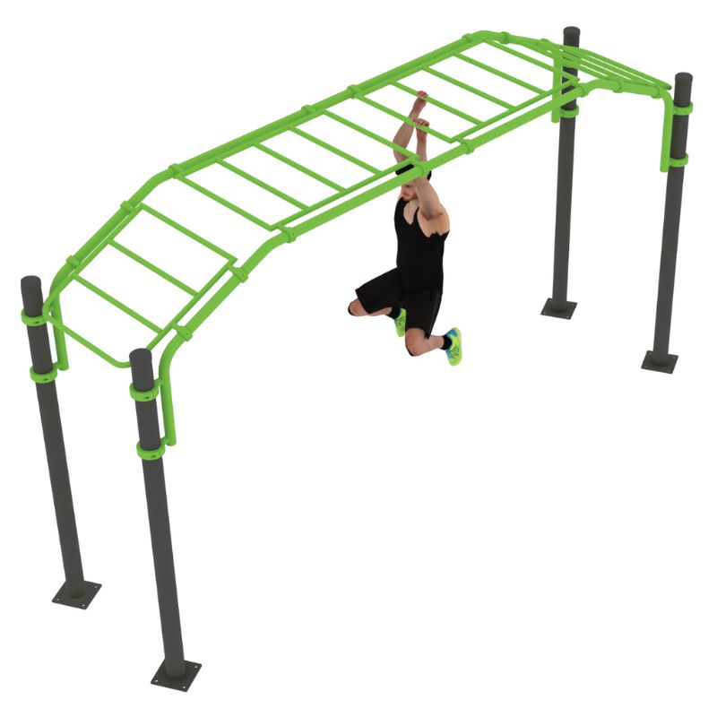 Kombileiter Groß für Outdoor-Fitness & Calisthenics