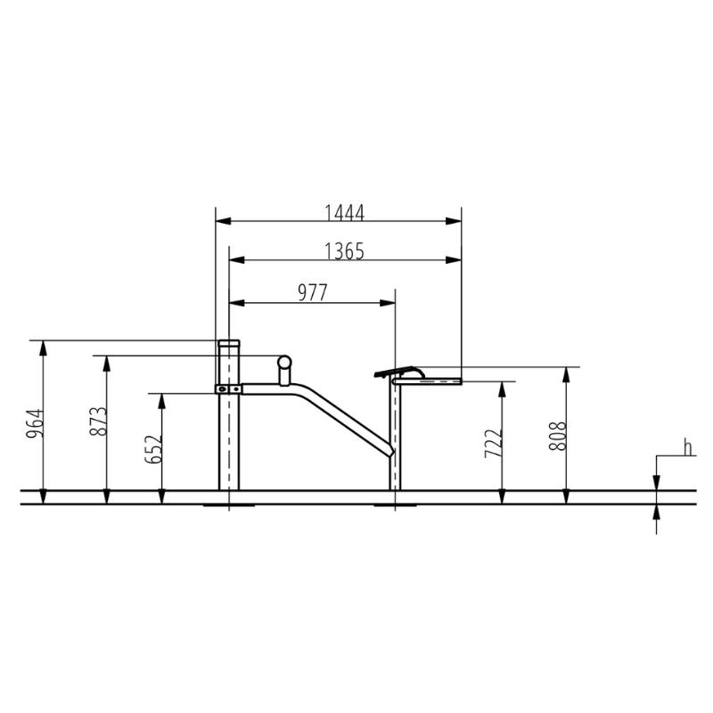 Rückenschule zum Fitness-Training Zeichnung