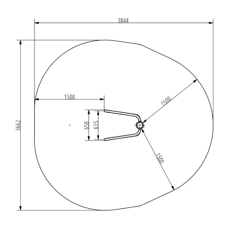 benötigte Aufbaumaße