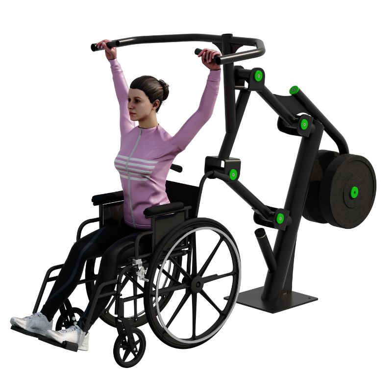 Zugänglicher seitlicher Pull-Down