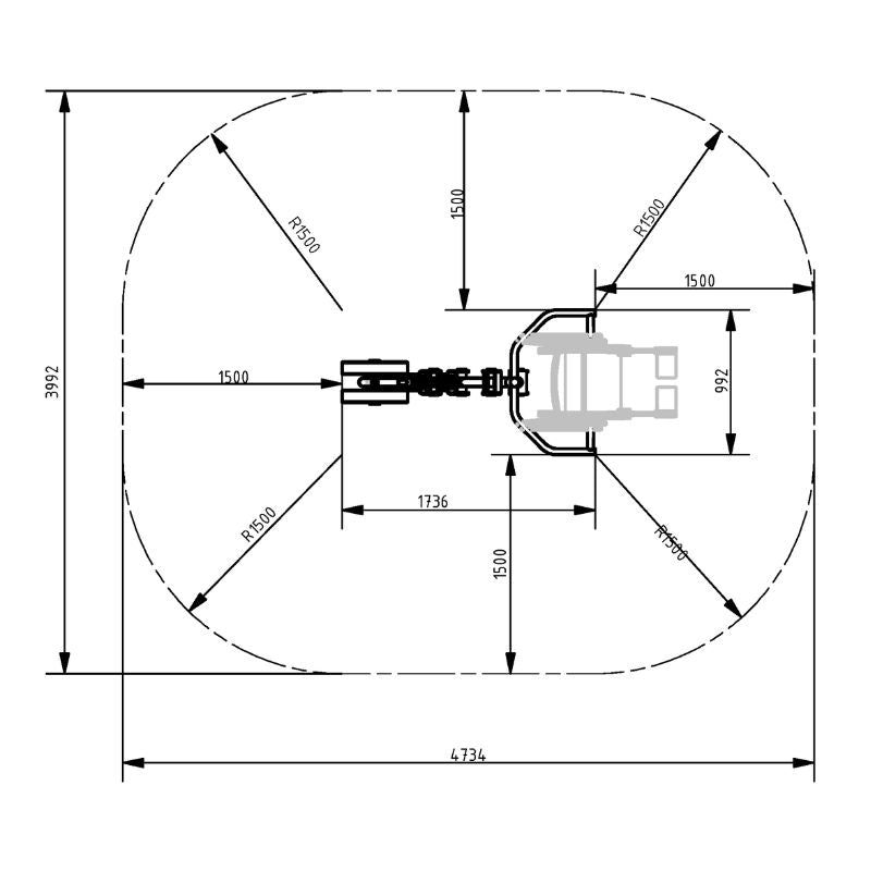 Zugänglicher seitlicher Pull-Down
Zeichnung