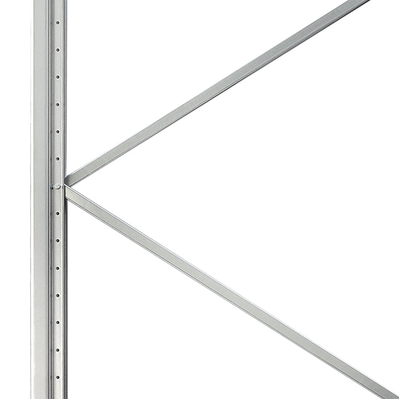 Diagonalstreben aus Stahl für das Palettenregal