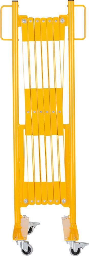 Scherengitter zusammengeklappt
gelb/schwarz