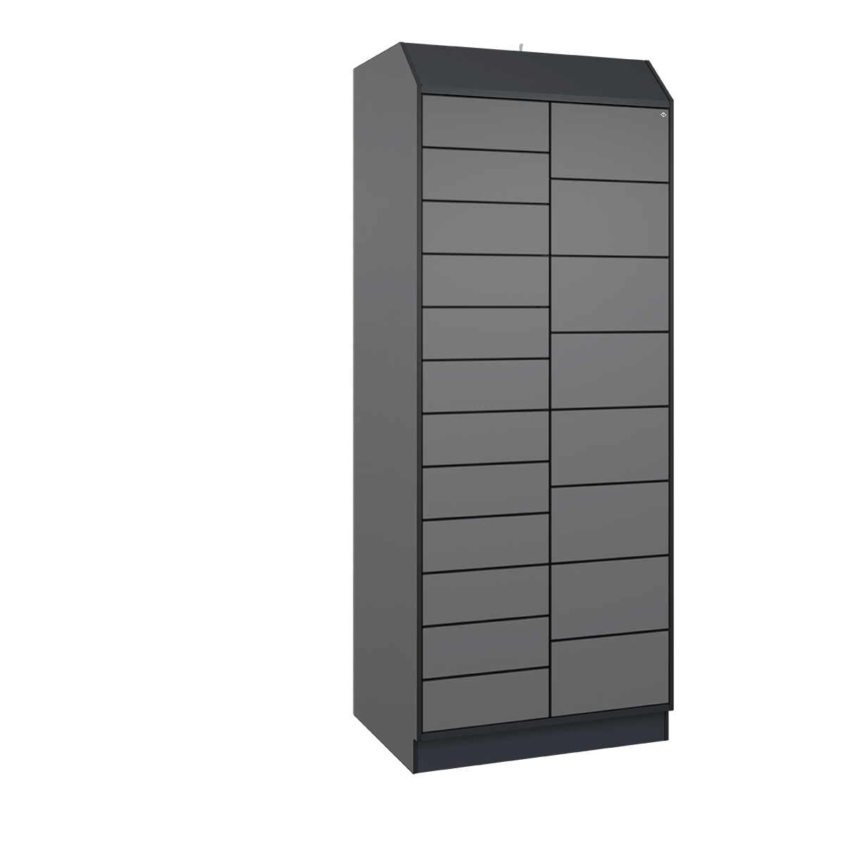 Smartlocker Prefino Anbaumodell 01 Anthrazit