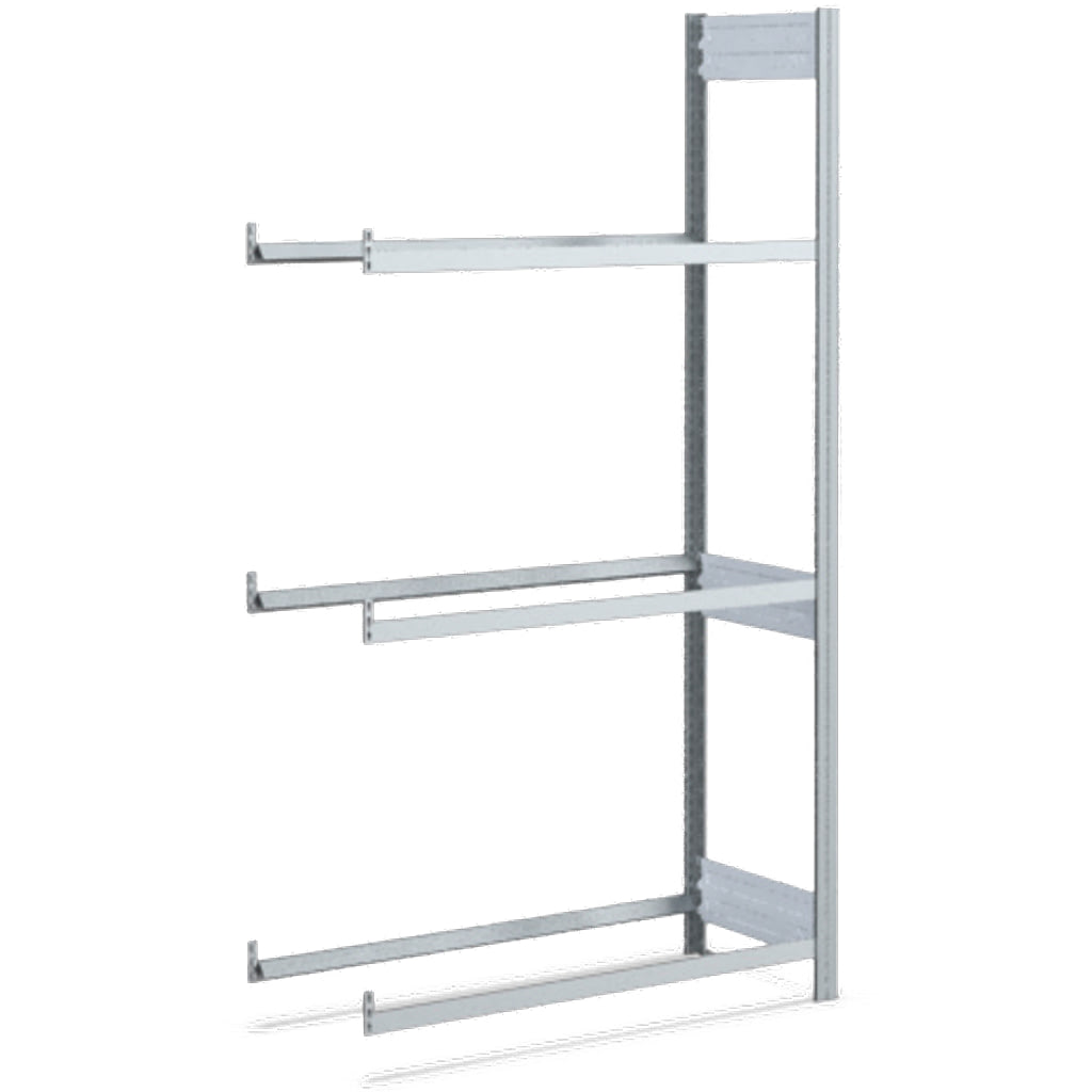 Reifenregal in glanzverzinkt Anbauregal von Bito