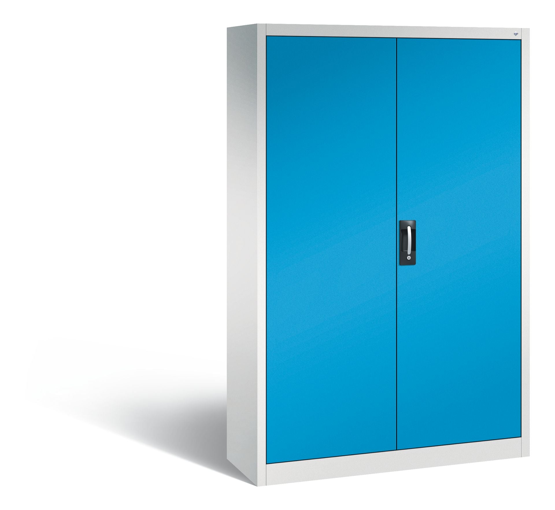 Flügeltürenschrank blau
