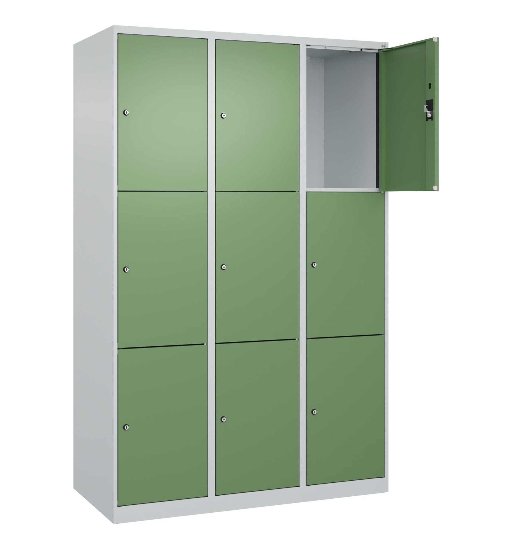 Schließfachschrank Evolo Plus – Metall-Spind mit wählbaren Fächern & Farben