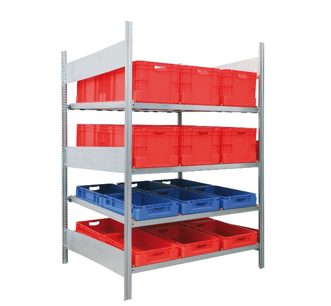 Bereitstellungsregal BERT 200x140x126 cm Fachlast 150 kg