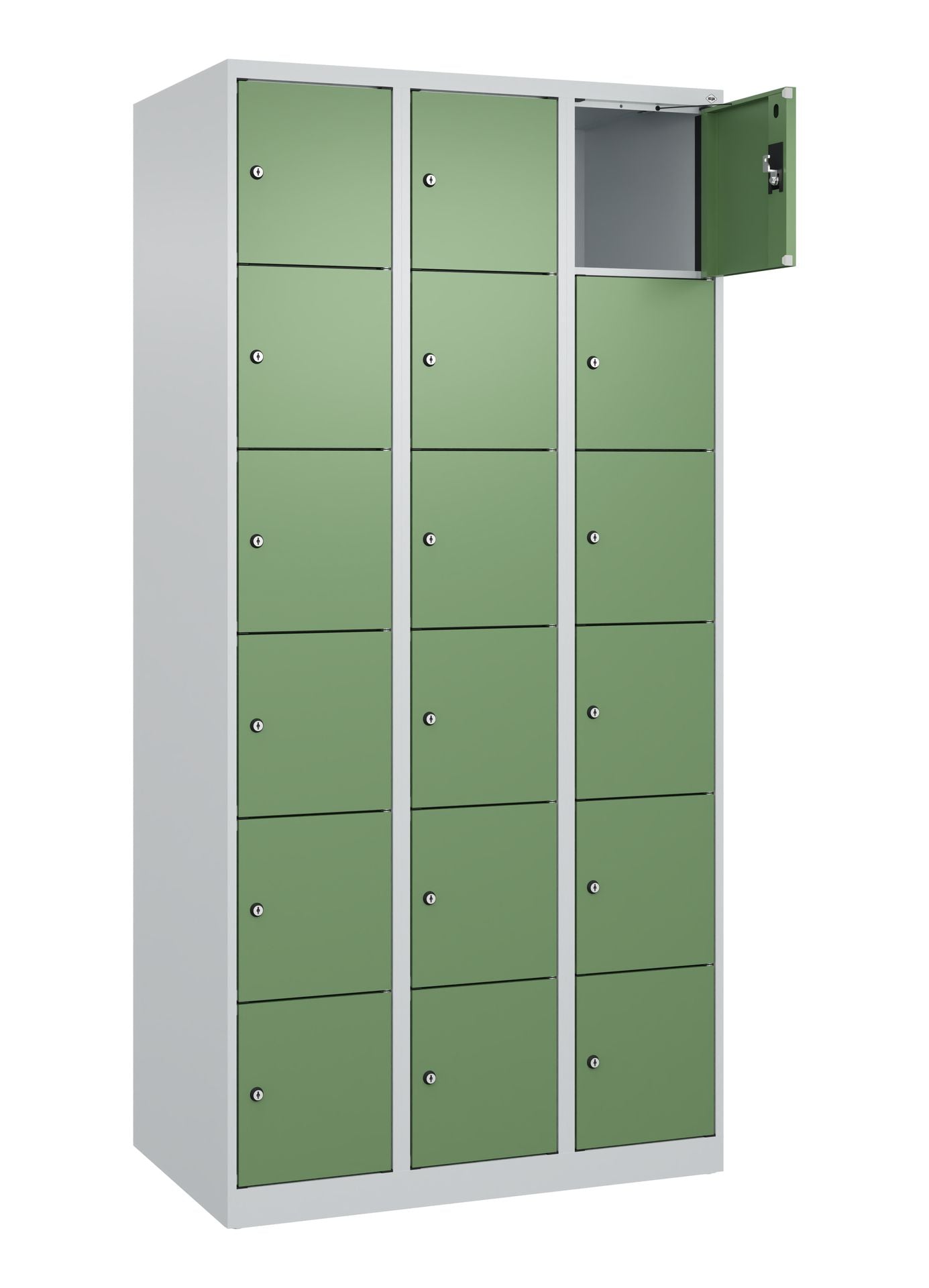 Schließfachschrank Evolo Plus – Metall-Spind mit wählbaren Fächern & Farben