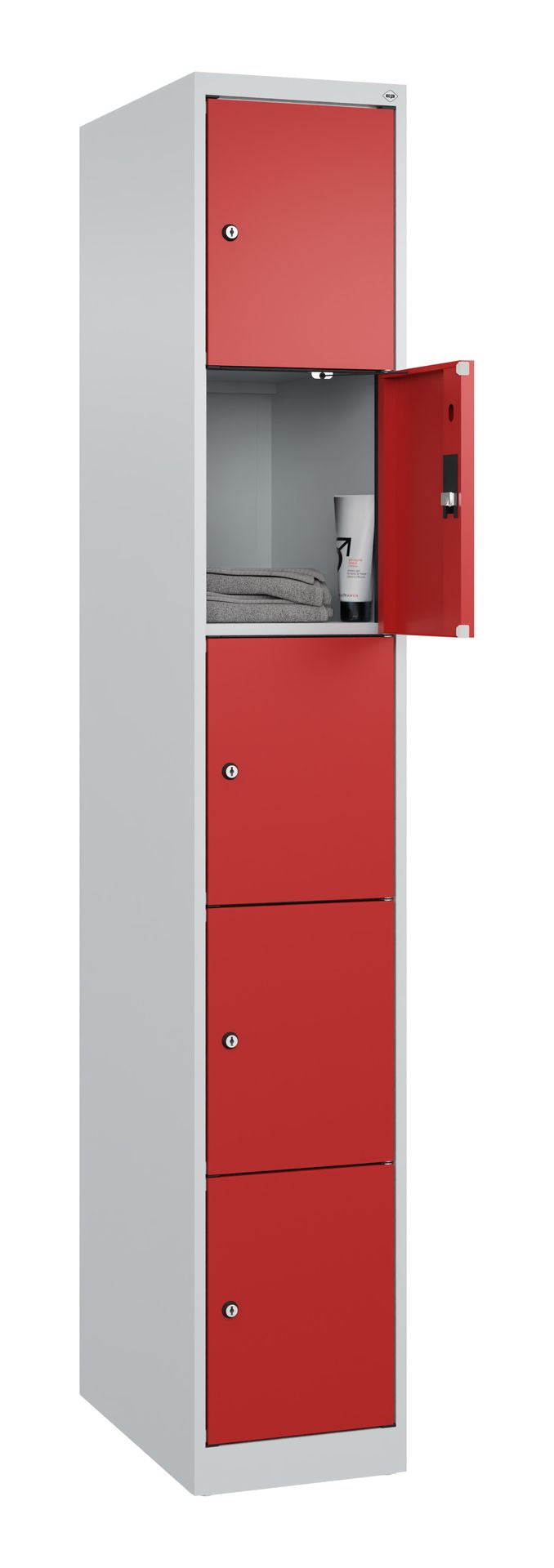 Schließfachschrank Evolo Plus – Metall-Spind mit wählbaren Fächern & Farben