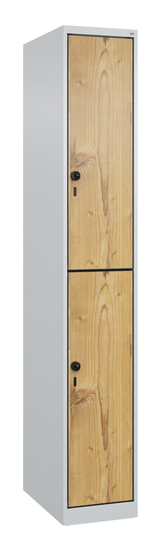 Doppelstöckiger Spind Evolo PLUS aus Stahl