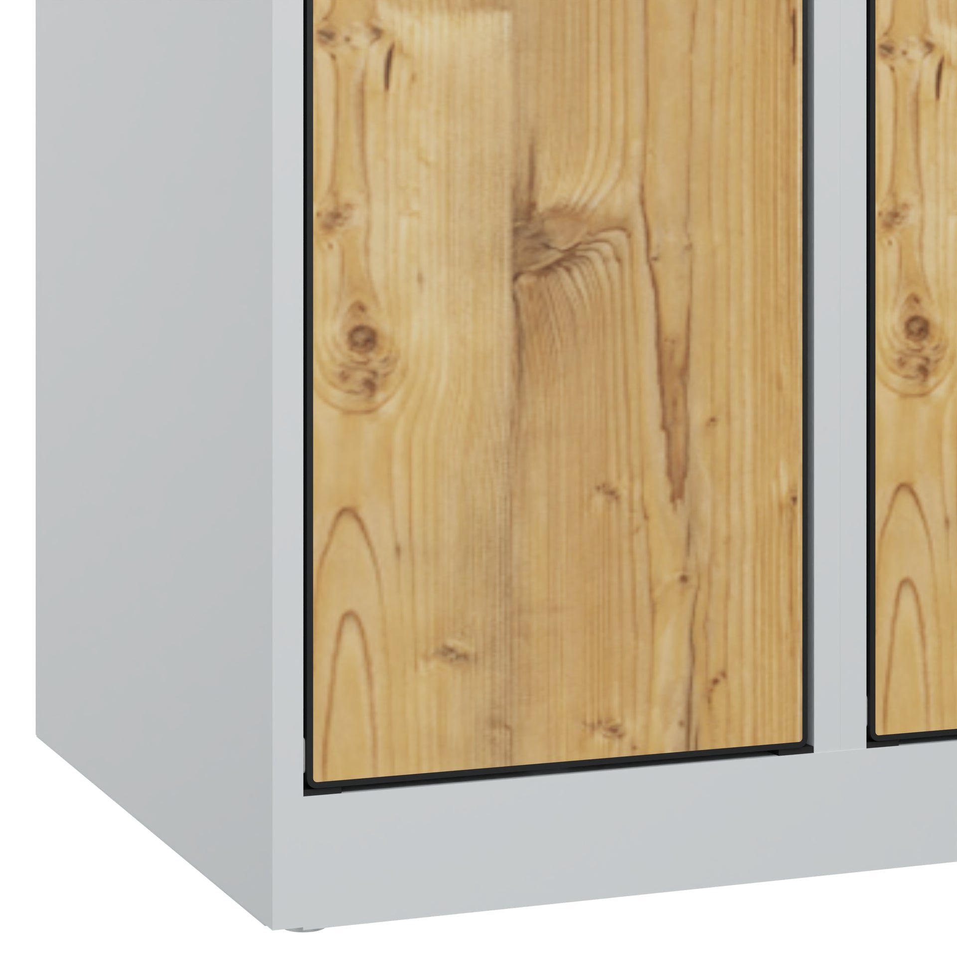 Doppelstöckiger Spind Evolo PLUS aus Stahl Detail