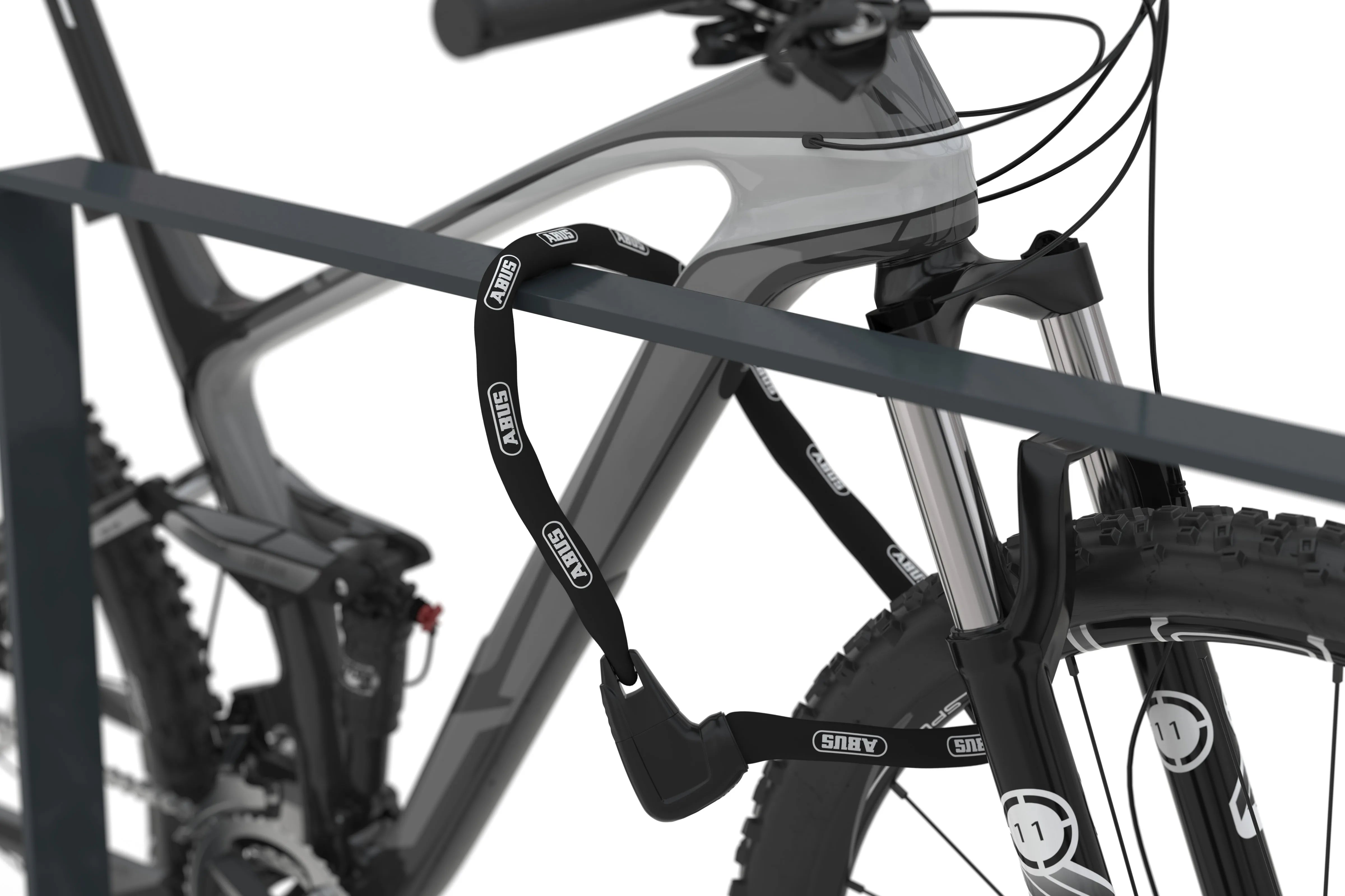 Fahrrad Anlehnbügel in pulverbeschichtet