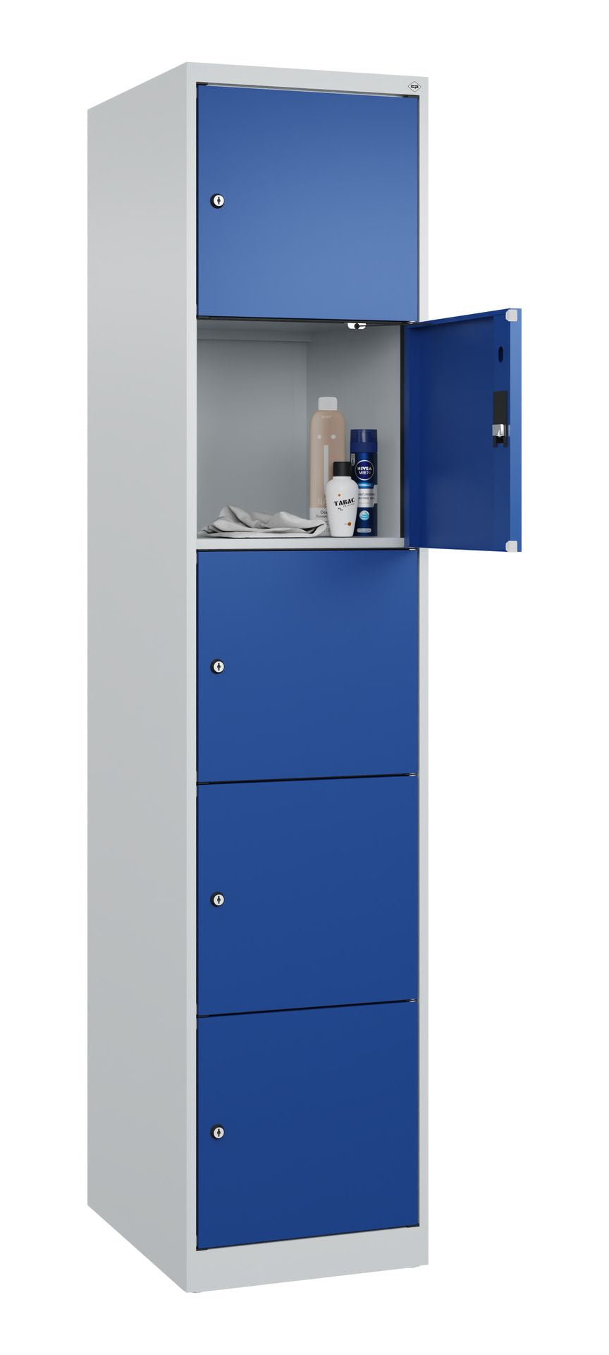 Schließfachschrank Evolo Plus – Metall-Spind mit wählbaren Fächern & Farben
