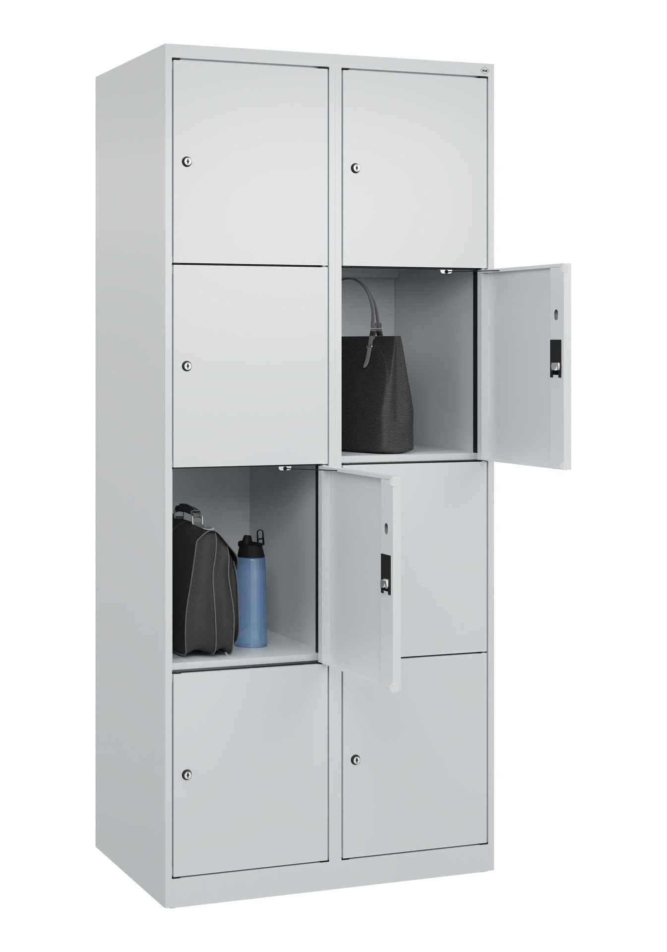 Schließfachschrank Evolo Plus – Metall-Spind mit wählbaren Fächern & Farben