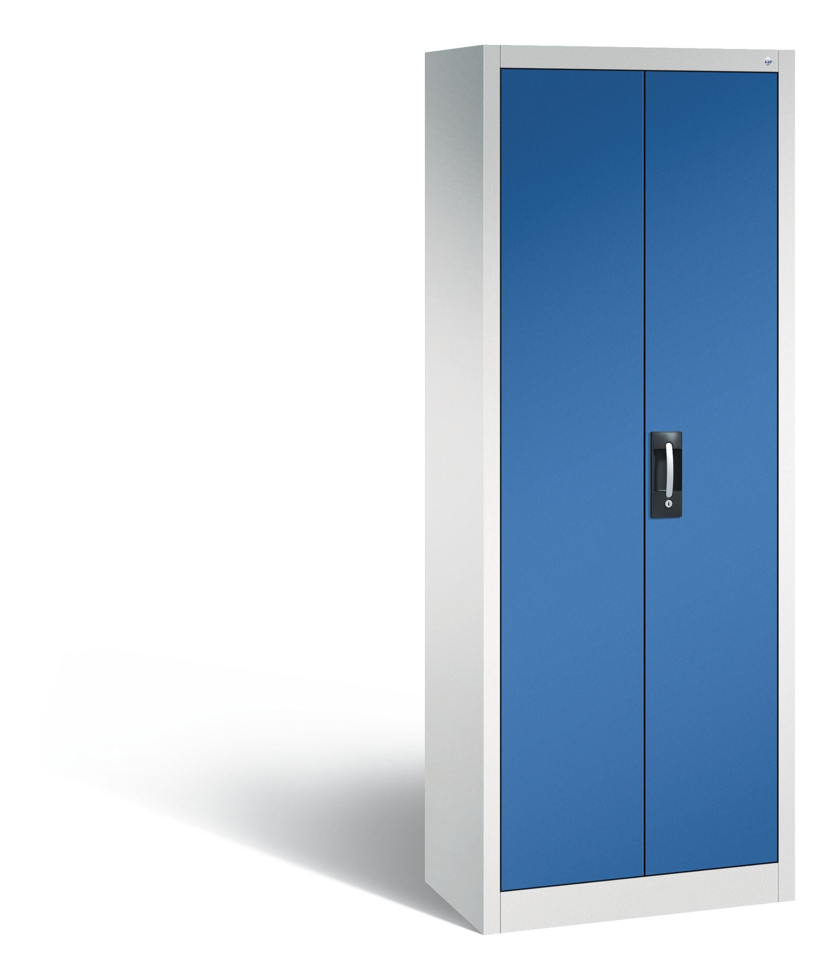 Flügeltürenschrank blau