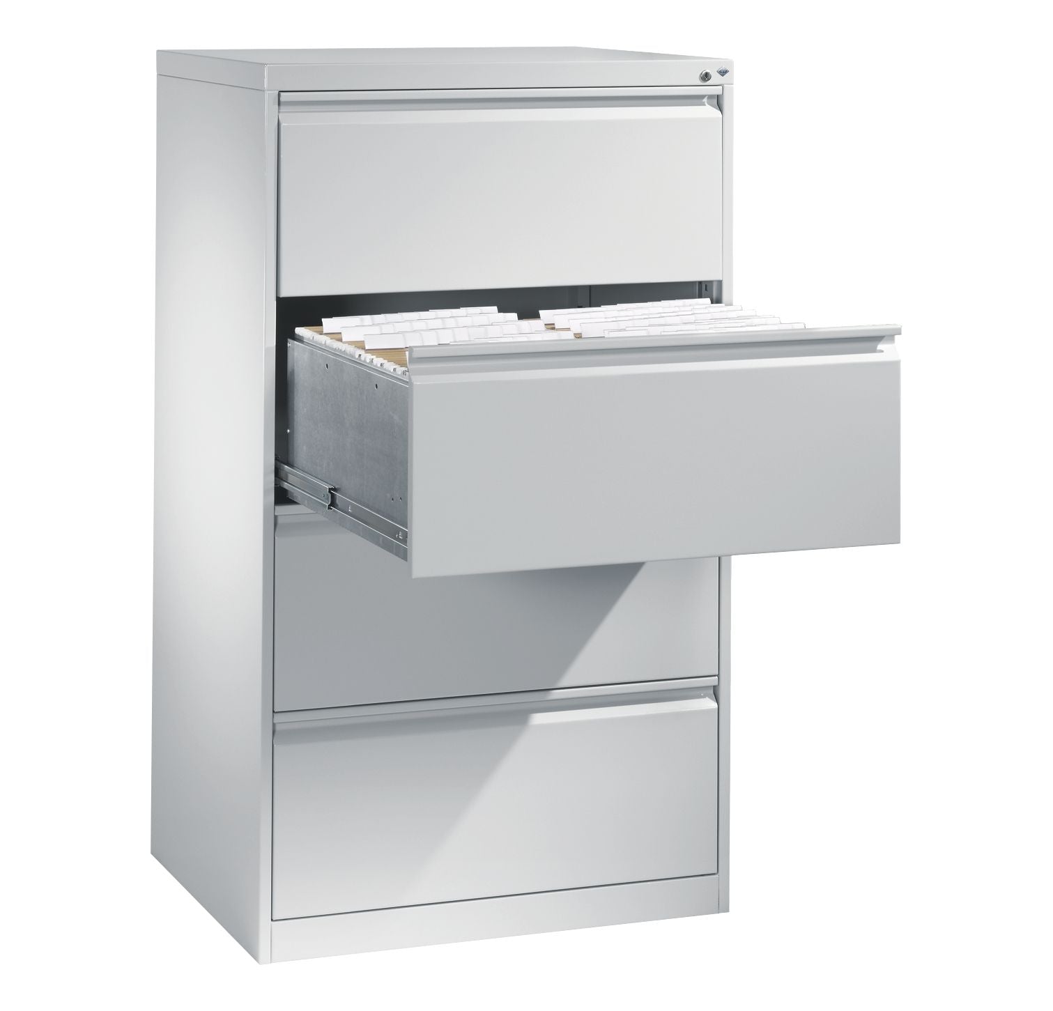 Hängeregistraturschrank Büroschrank in lichtgrau