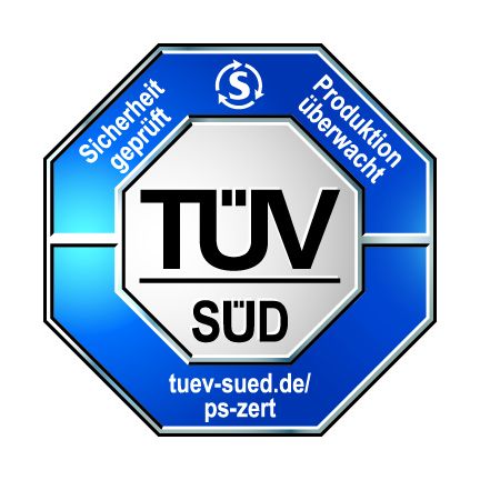 TÜV geprüftes Produkt
