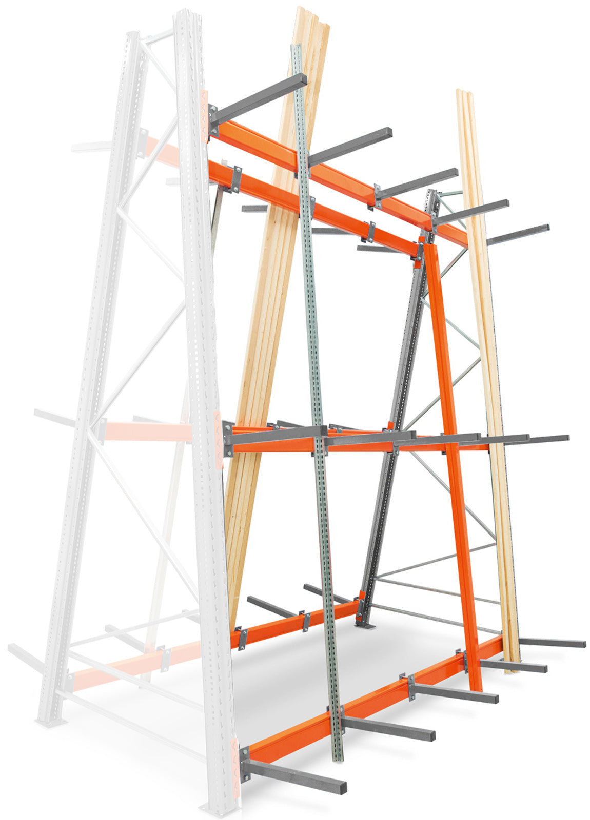 Profillagerregal Vertikalregal Anbauregal