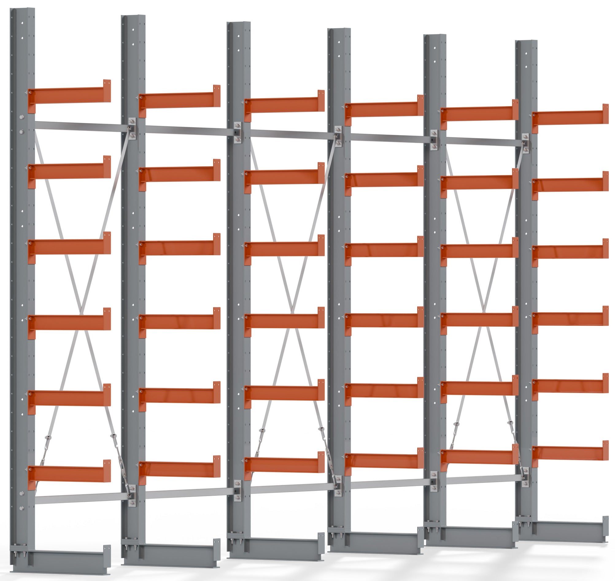 Kragarmregal einseitig Komplettset BASIC