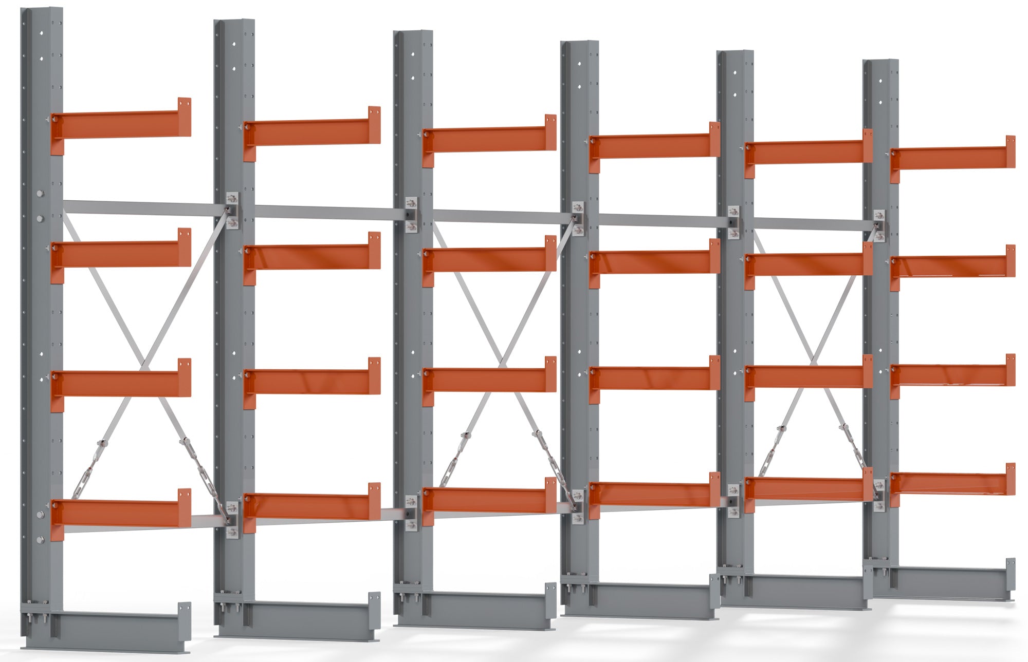 Kragarmregal einseitig Komplettset BASIC