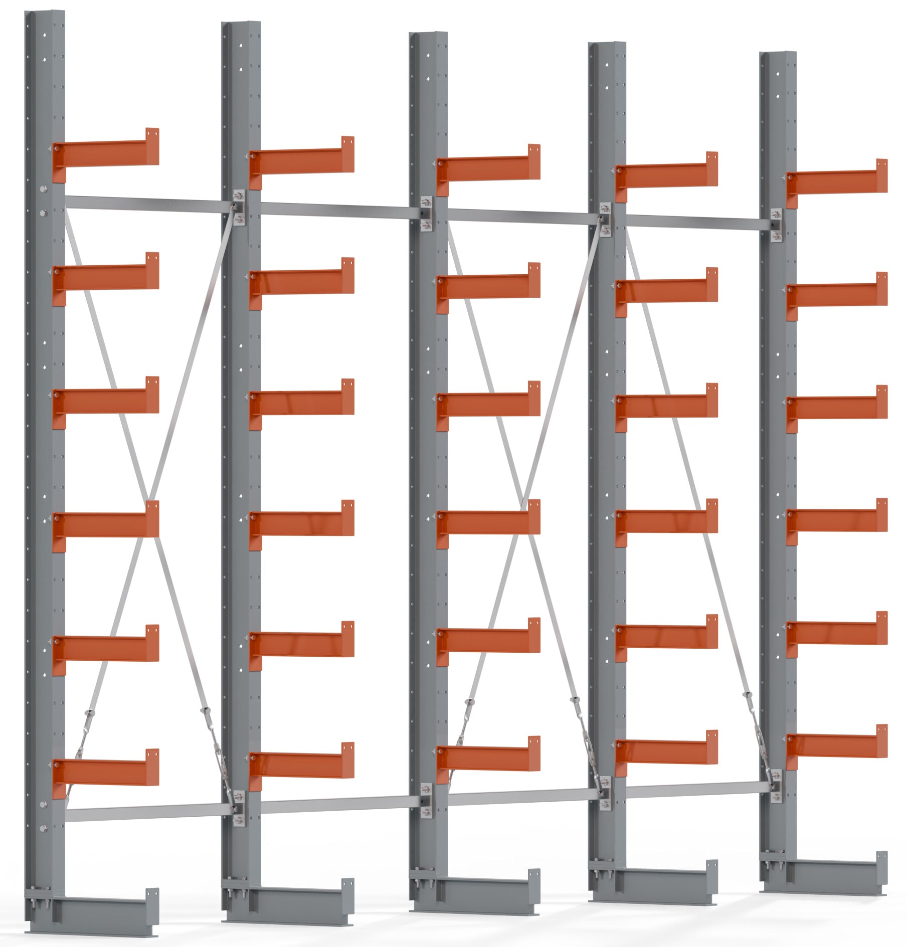 Kragarmregal einseitig Komplettset BASIC
