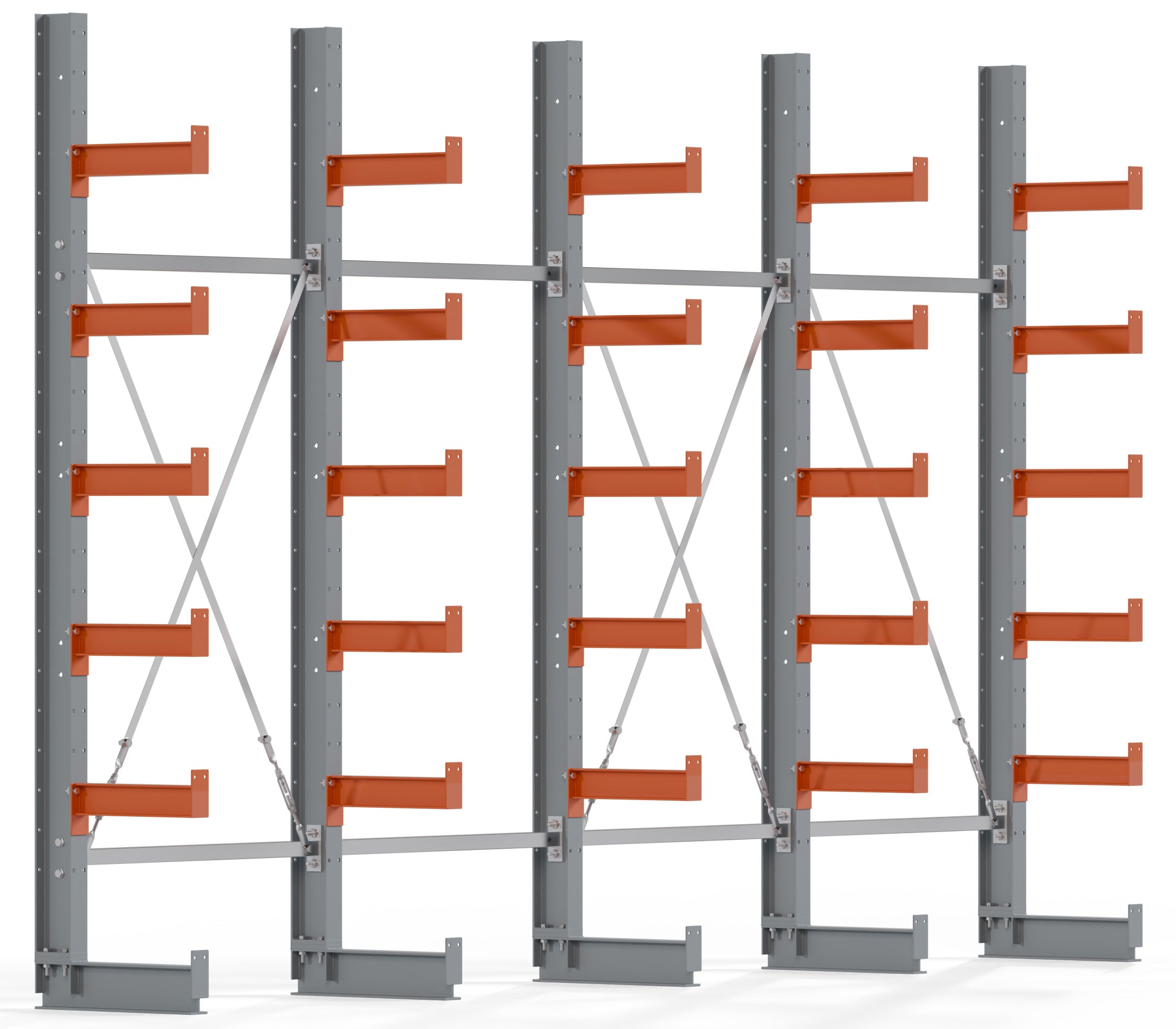 Kragarmregal einseitig Komplettset BASIC