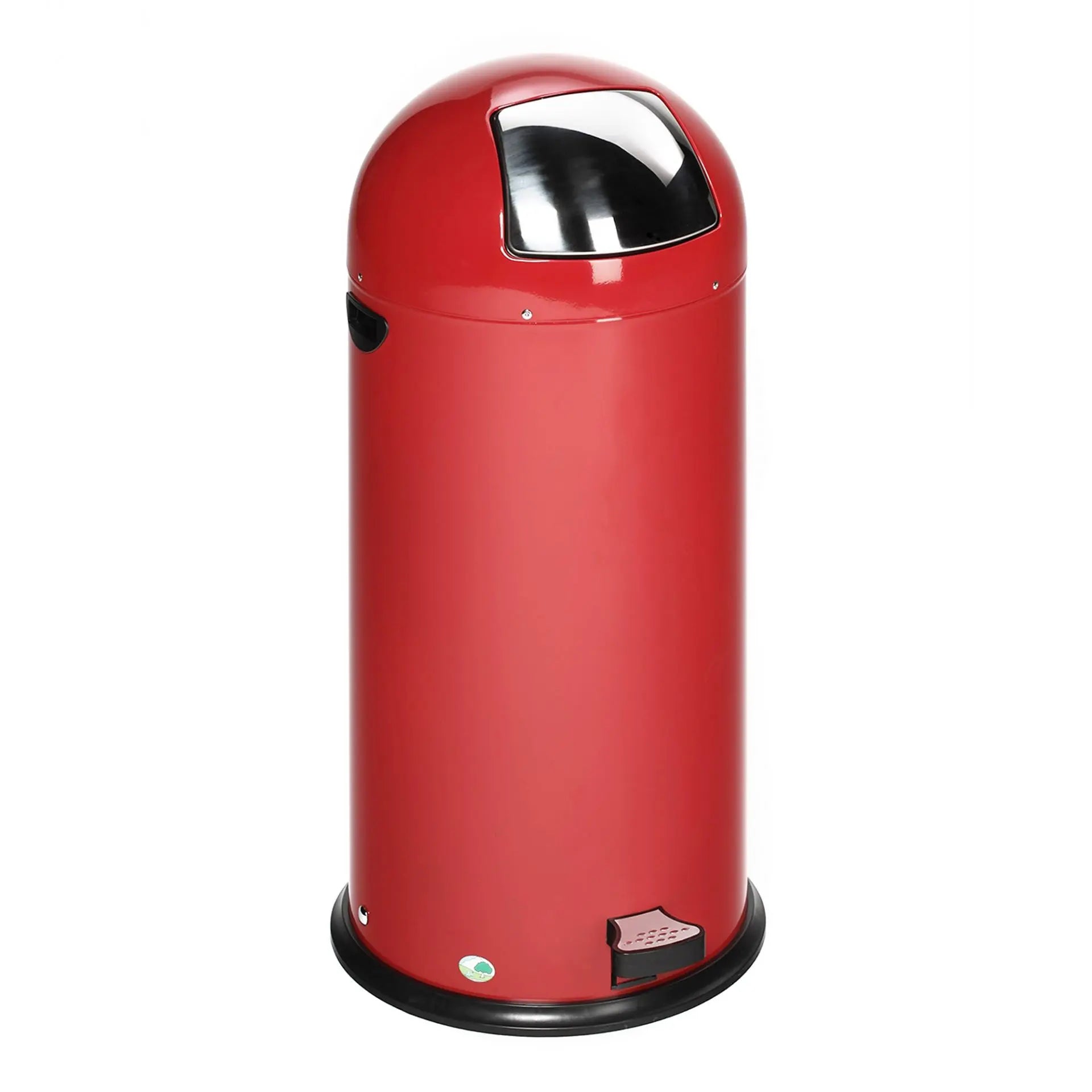 VAR Abfallsammler mit Fußpedal 52 Liter in rot