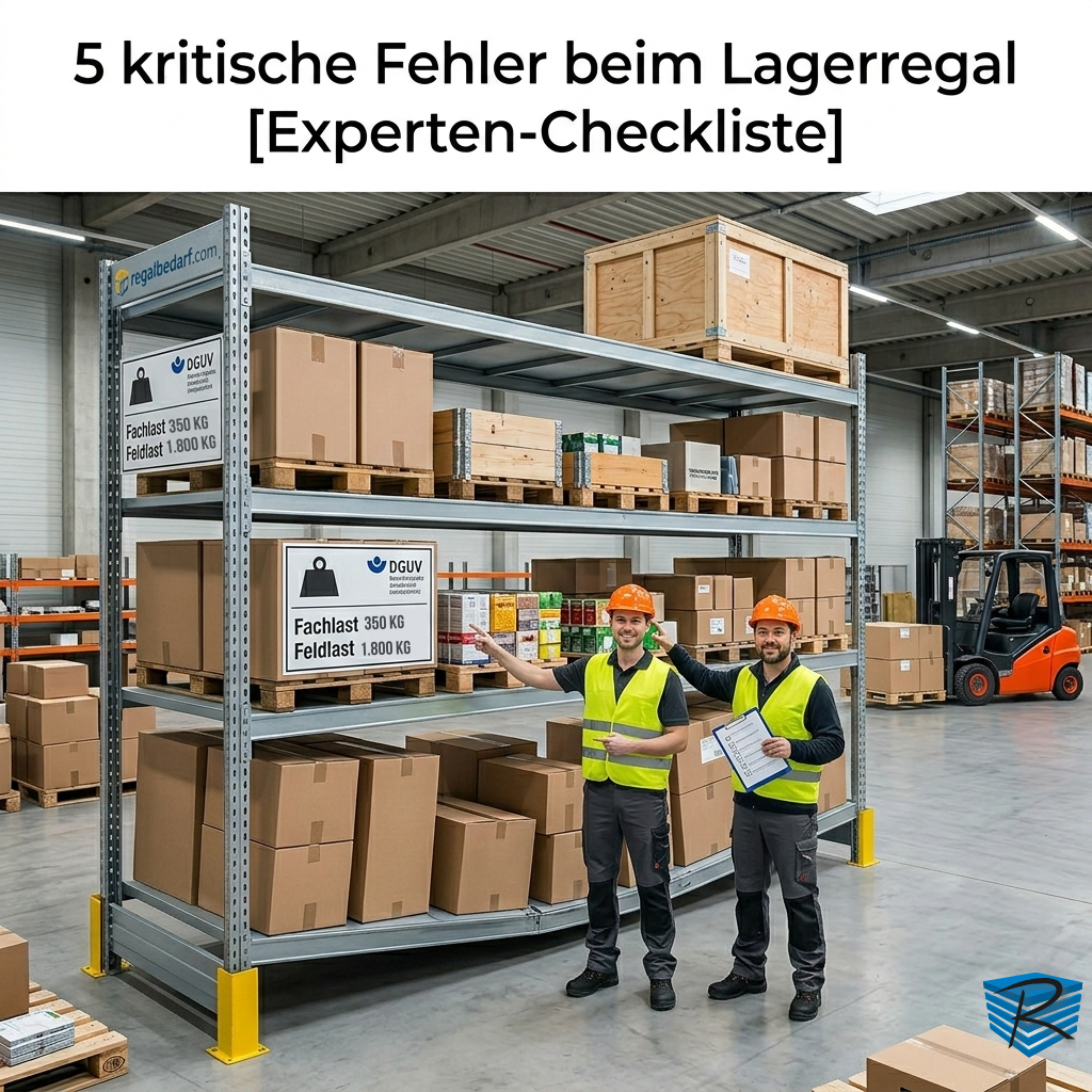 Experten Checkliste von Regalbedarf für den Kauf von Lagerregalen