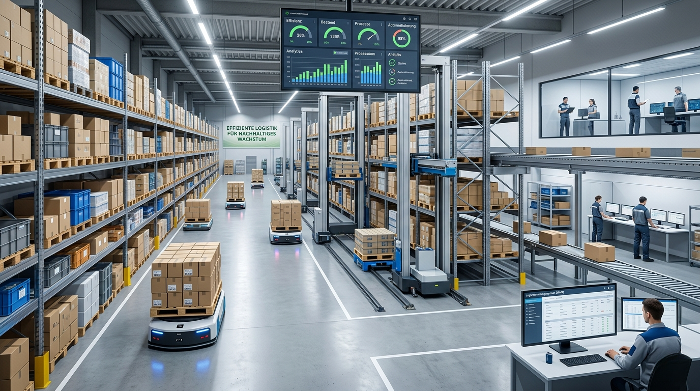 Logistik automatisieren mit effizienten Lagerprozessen