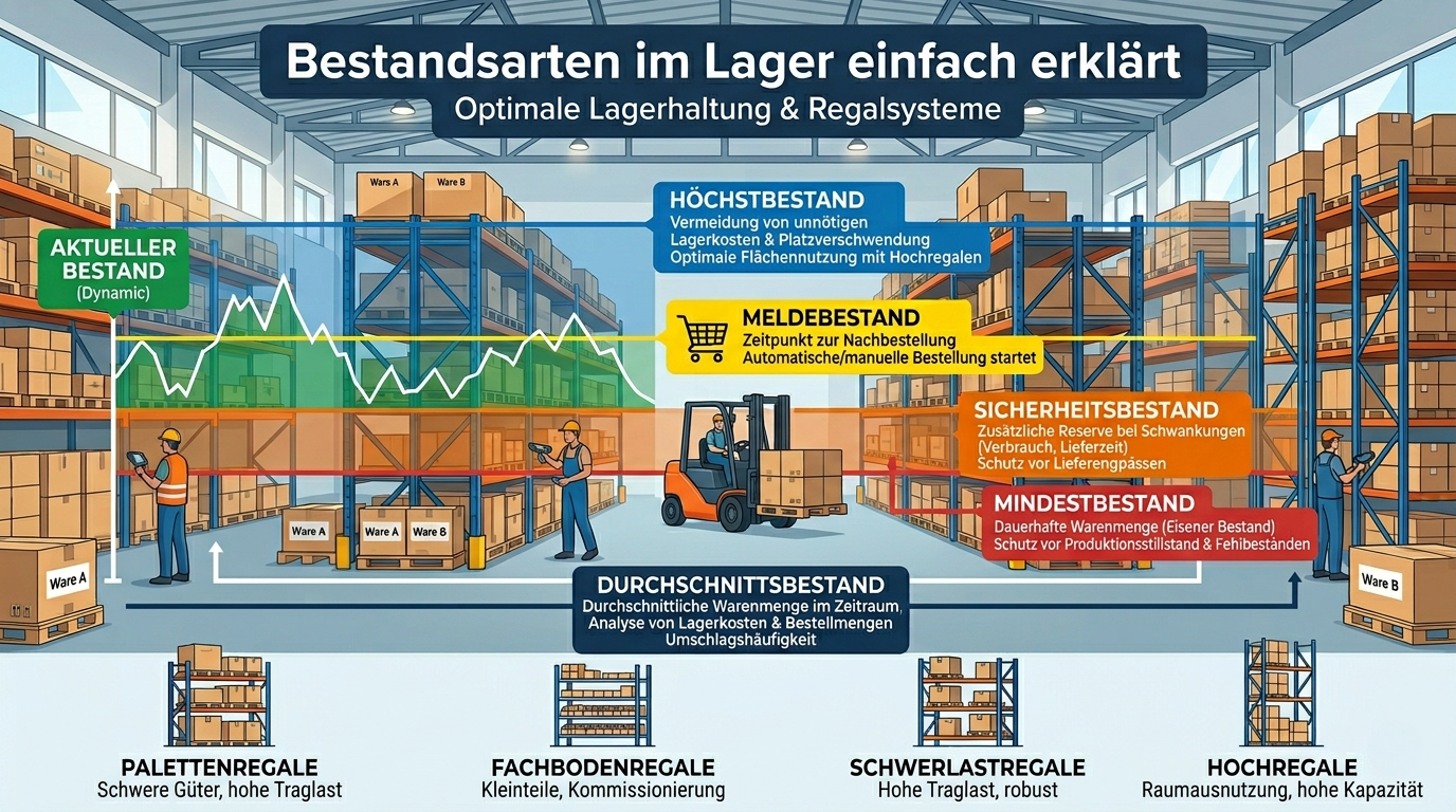 Die verschiedenen Bestandsarten