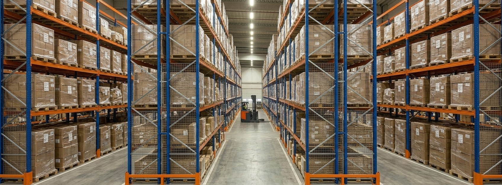 Durchschubsicherung bei Palettenregale