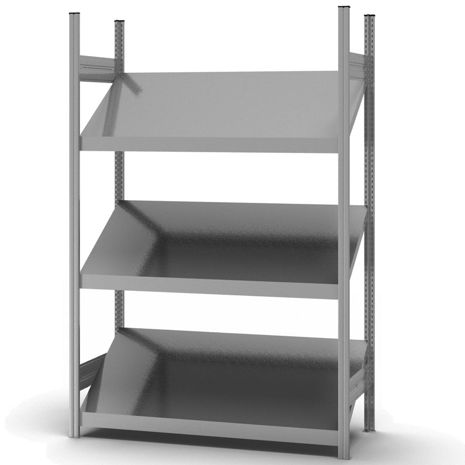 Schrägbodenregal Hofe Stecksystem