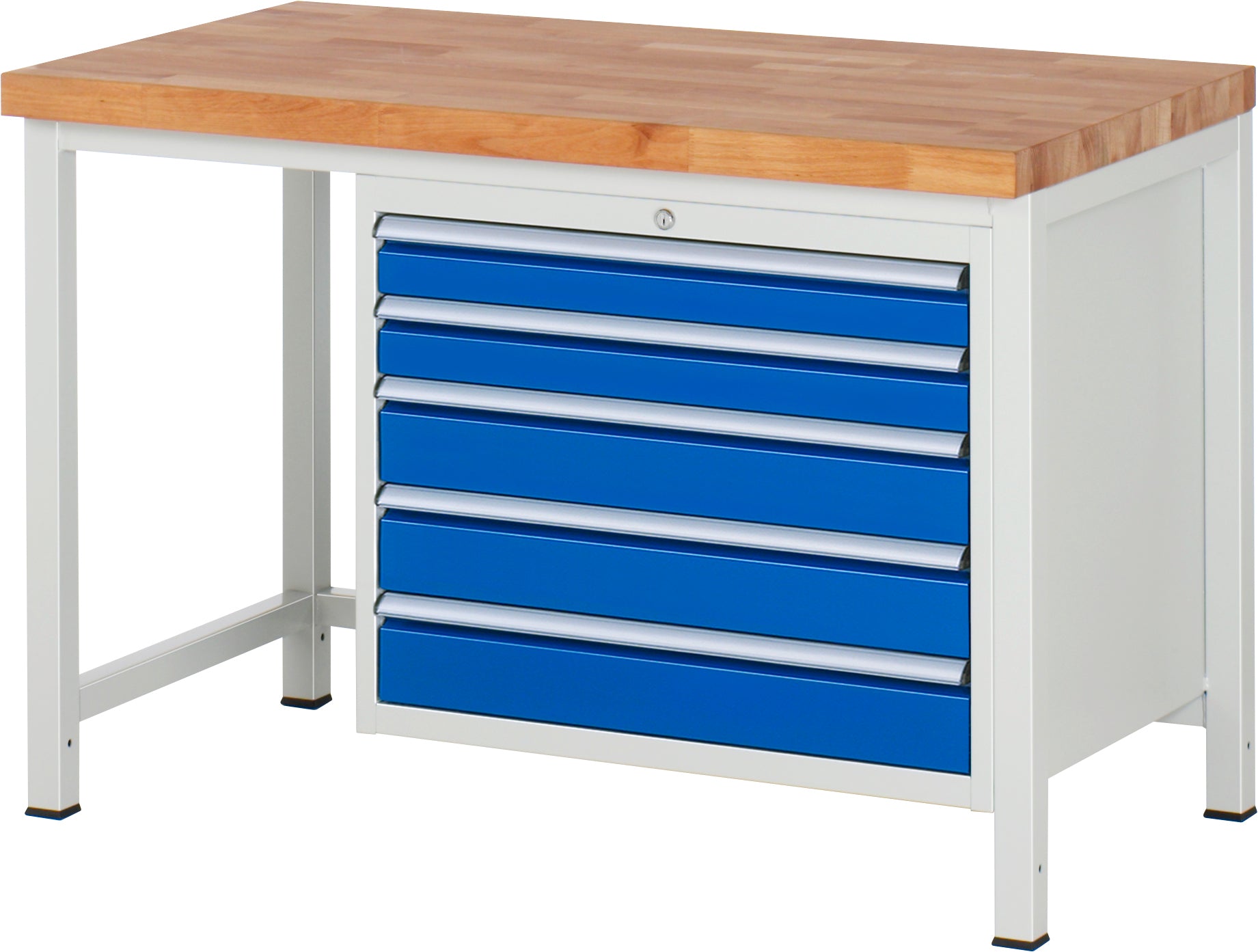 Werkbank mit 5 Schubladen