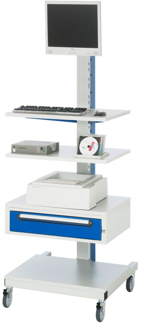 Computer-Ständer - Modell 6019 fahrbar