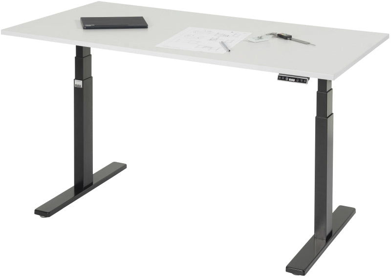 Schreibtisch adlatus 100, B1500xT800xH650-1300mm