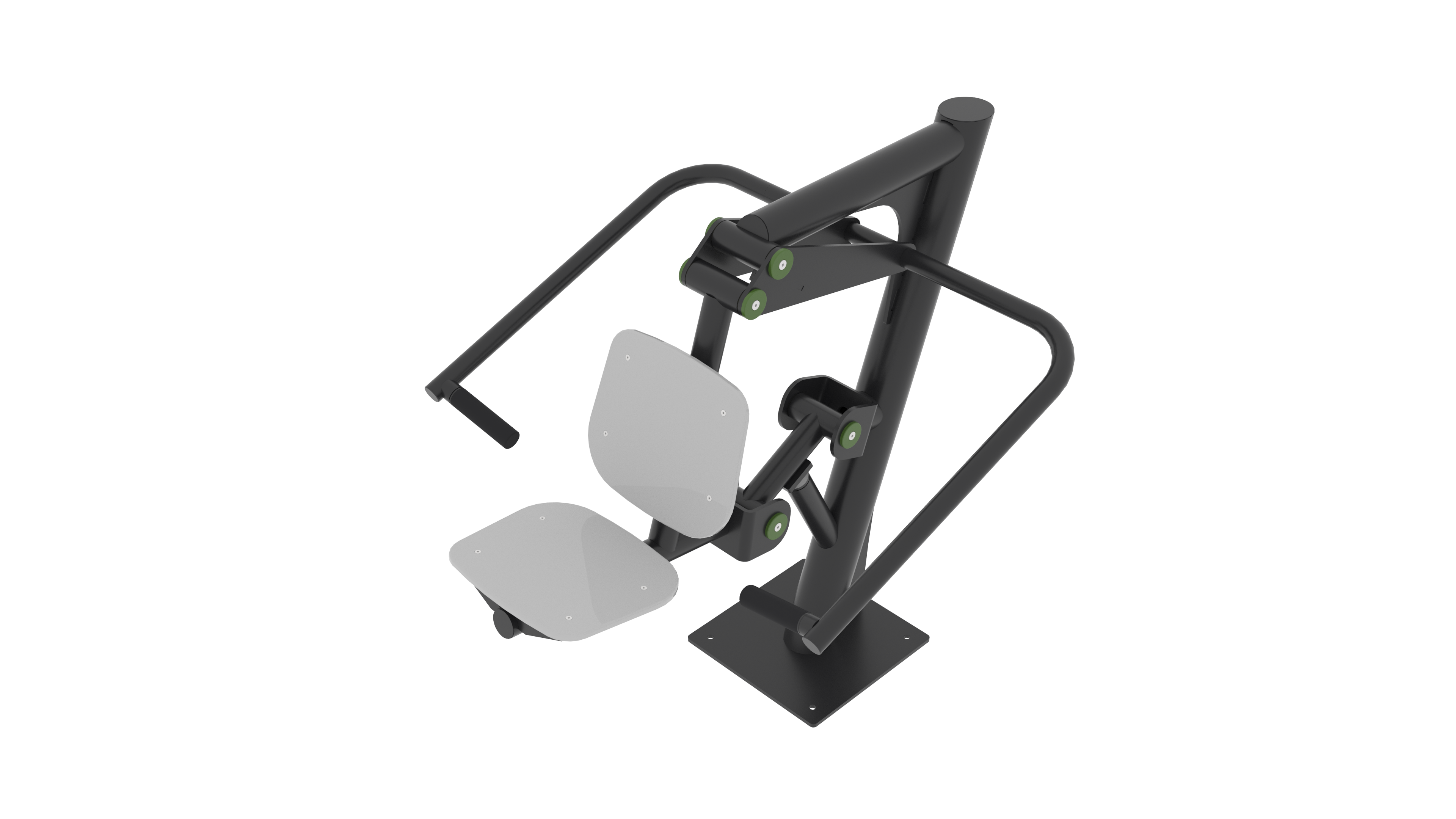 Bizepstrainer für das Outdoorgym