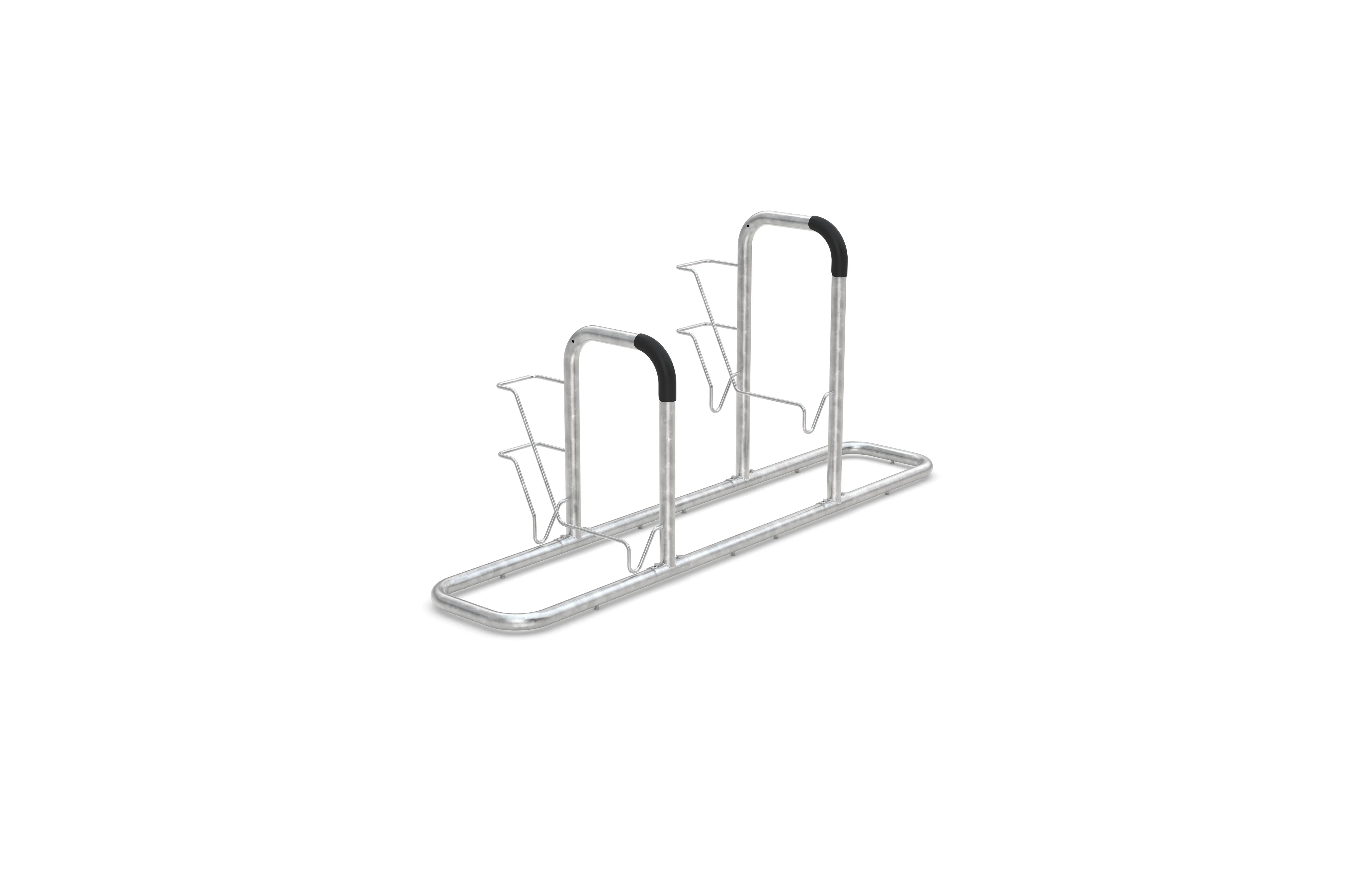 Fahrrad-Lean-To-System als Anlehnparker | Vorderradhalter