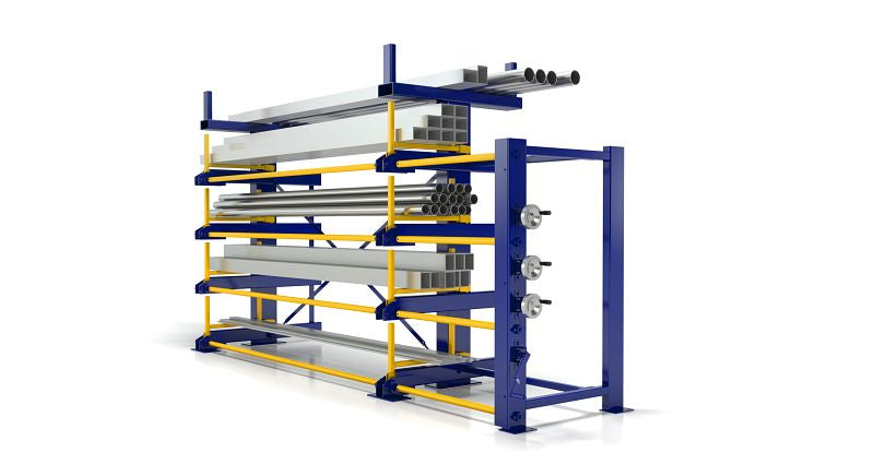 Ausrollregal Langgutregal