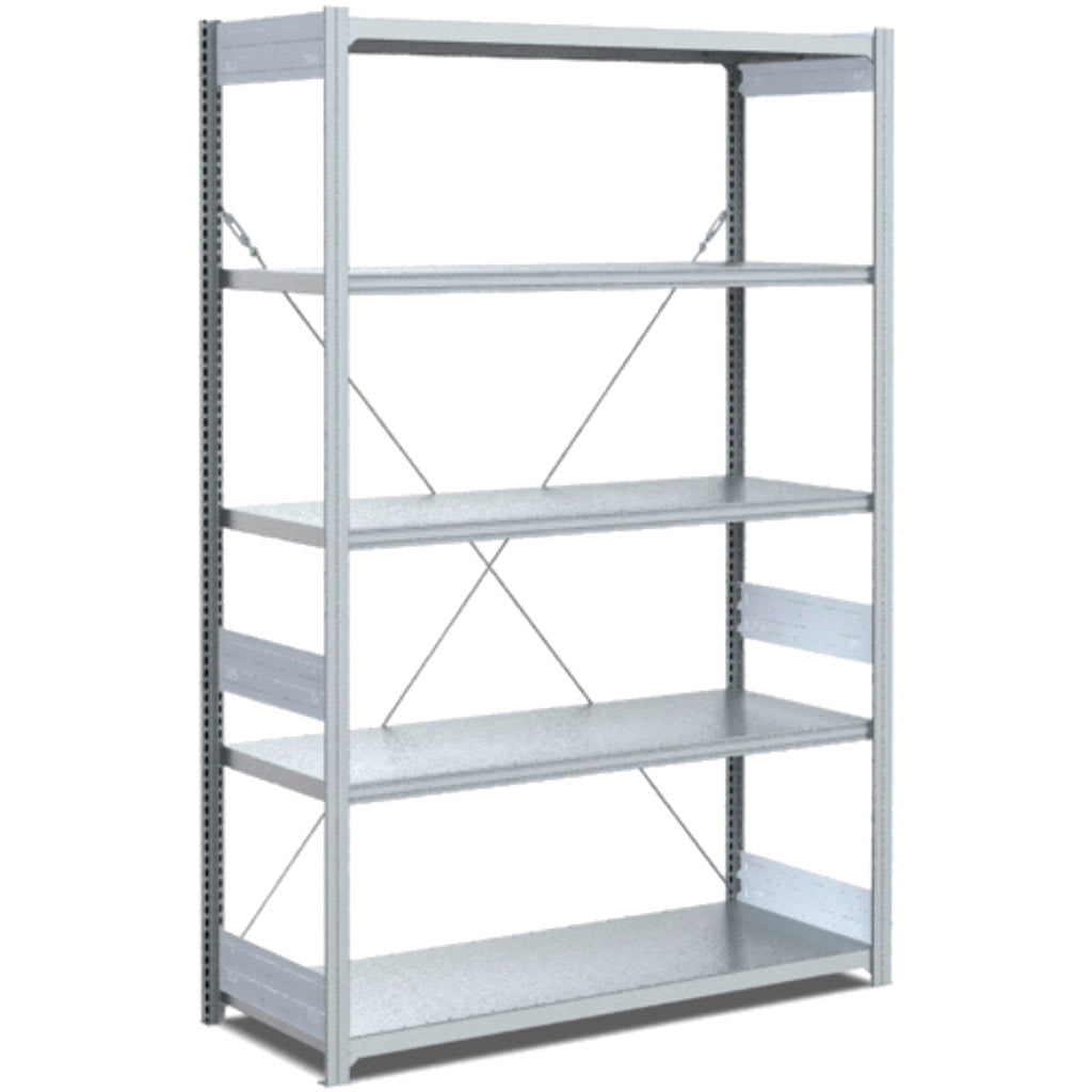Fachbodenregale Typ M - Fachlast 200 kg Tiefe 500 mm