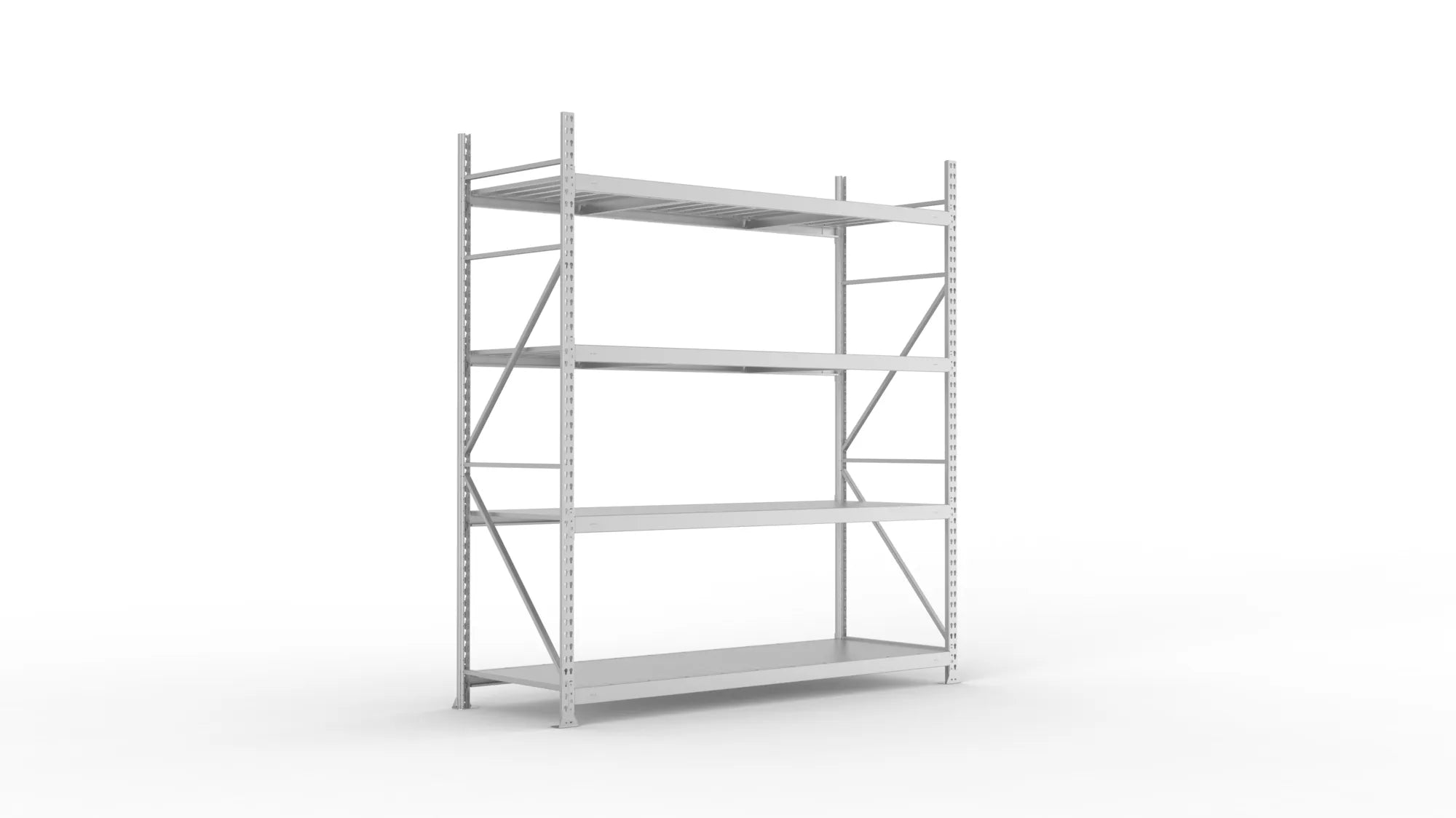 Weitspannregal Grundregal mit Stahlpaneele