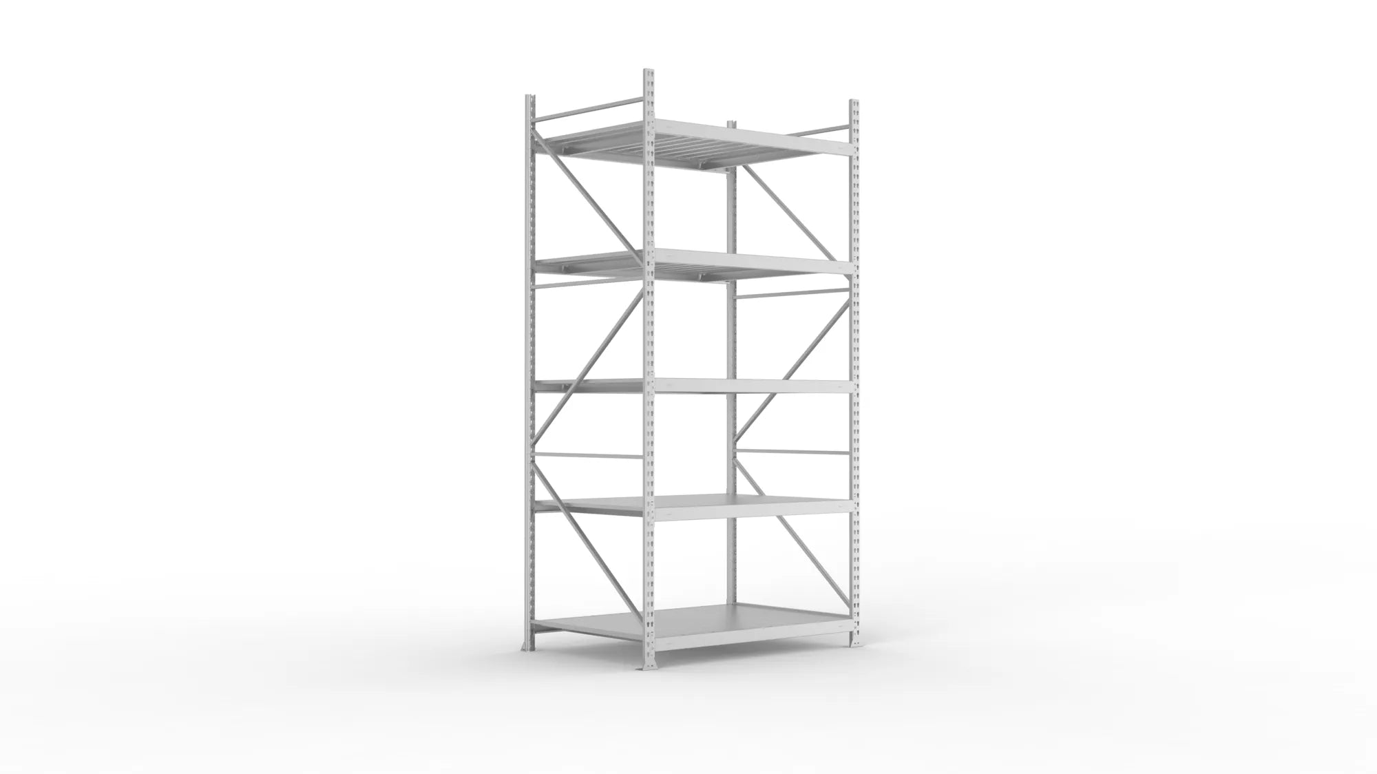 Weitspannregal Grundregal mit Stahlpaneele