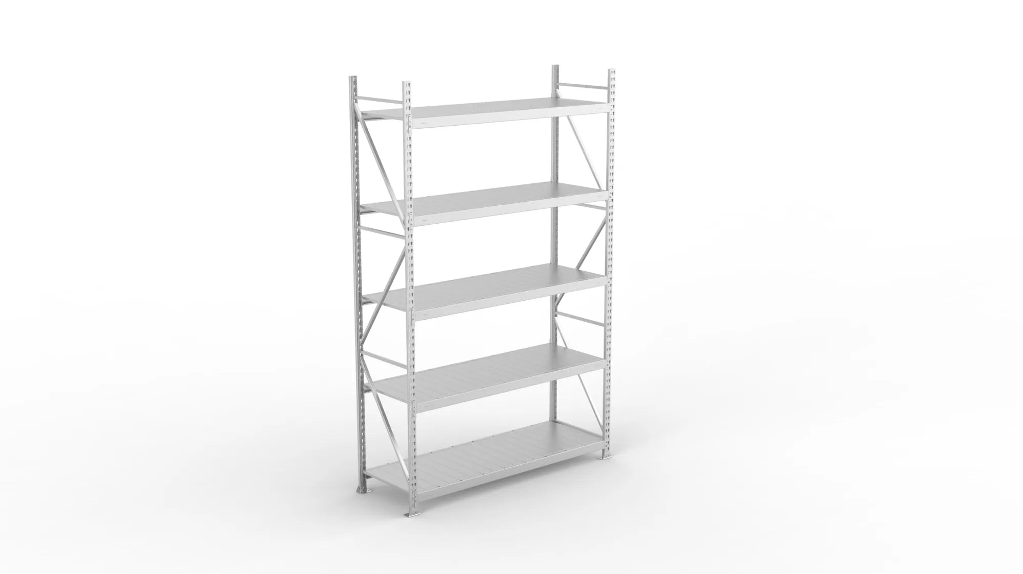 Weitspannregal Grundregal mit Stahlpaneele