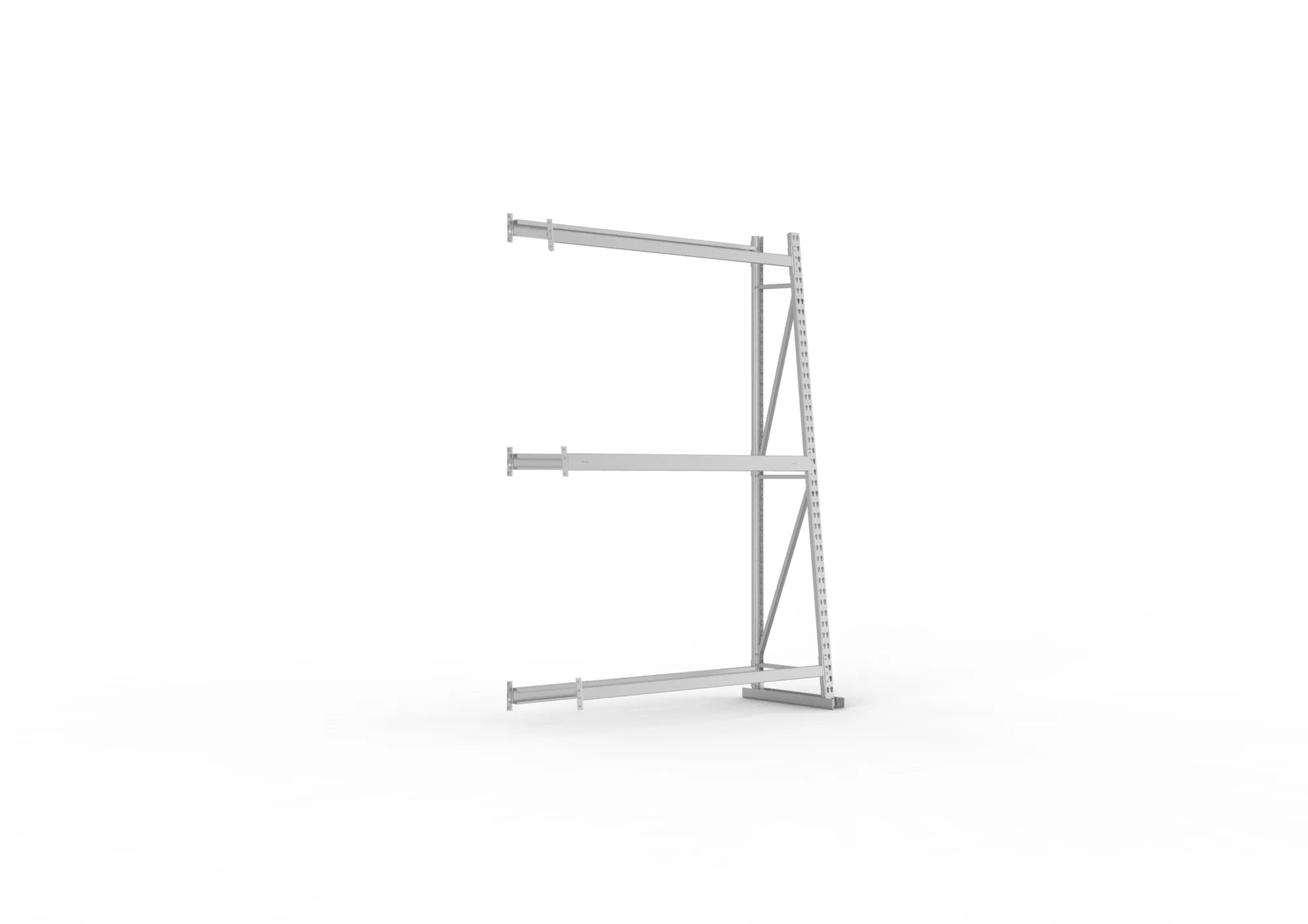 Profillagerregal Vertikalregal Anbauregal einseitig light in verzinkt