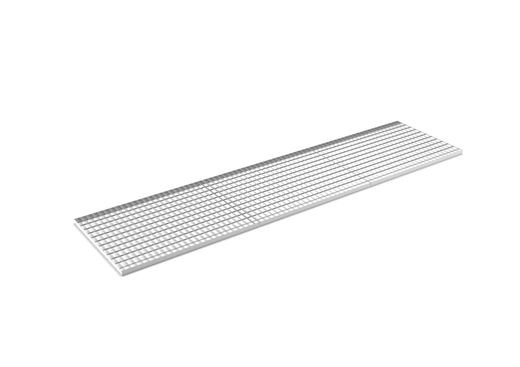 Gitterrostboden mit 3300 mm Breite und 800 mm Tiefe