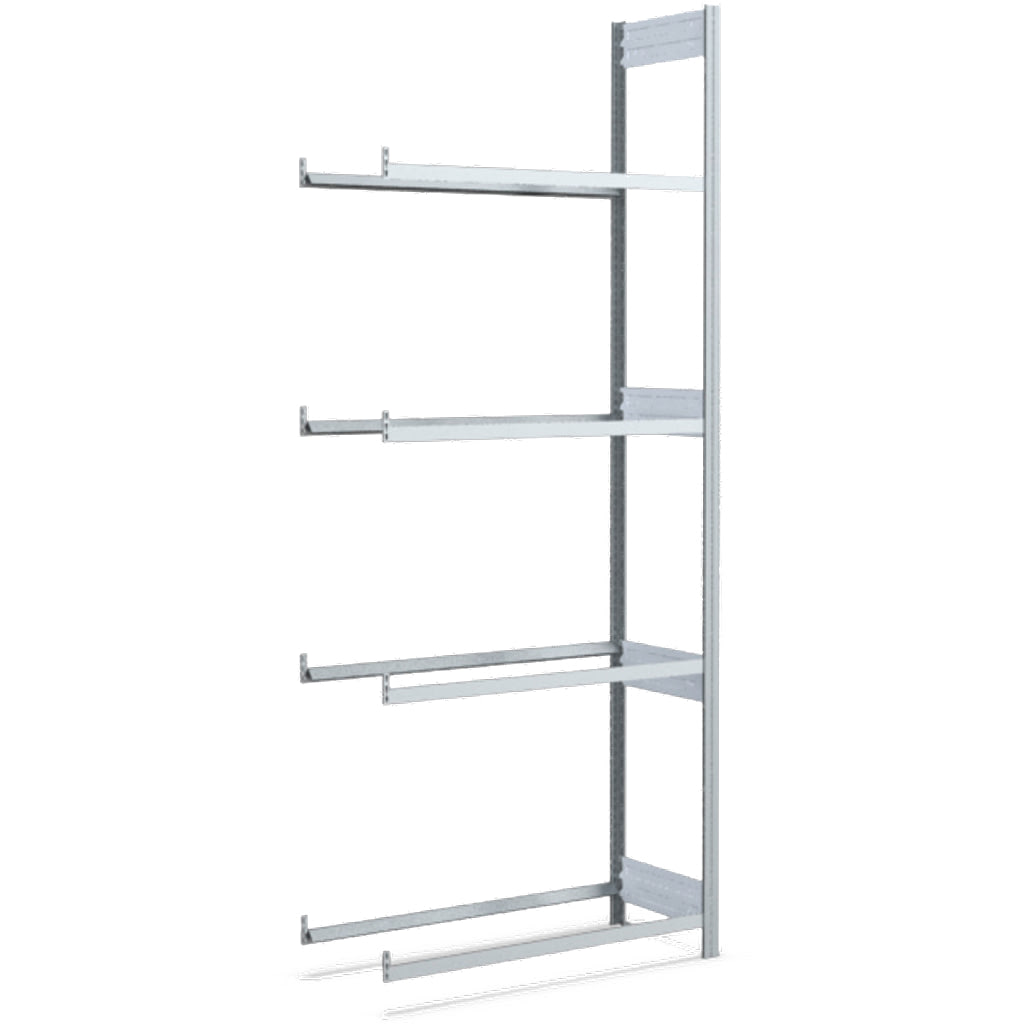 Reifenregal in glanzverzinkt Anbauregal von Bito