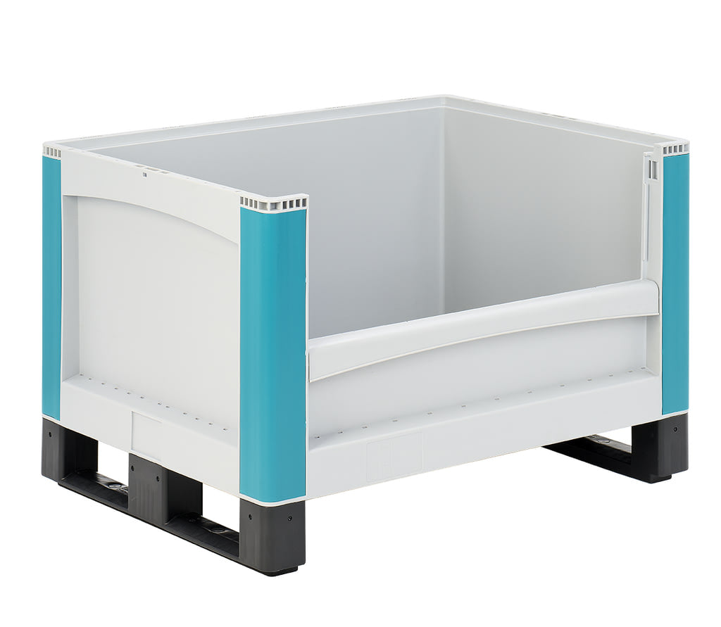 Schwerlastbehälter SL
mit längsseitiger Sicht-/Entnahmeöffnung mit 520 mm Höhe