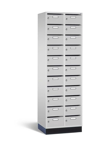 Verteilerschrank 22 Fächer | H1950xB620xT490 mm | Von C+P